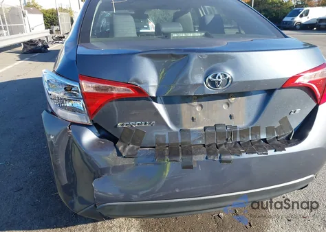2017 Toyota Corolla Le z USA, uszkodzony, nr VIN 2T1BURHE0HC804088
